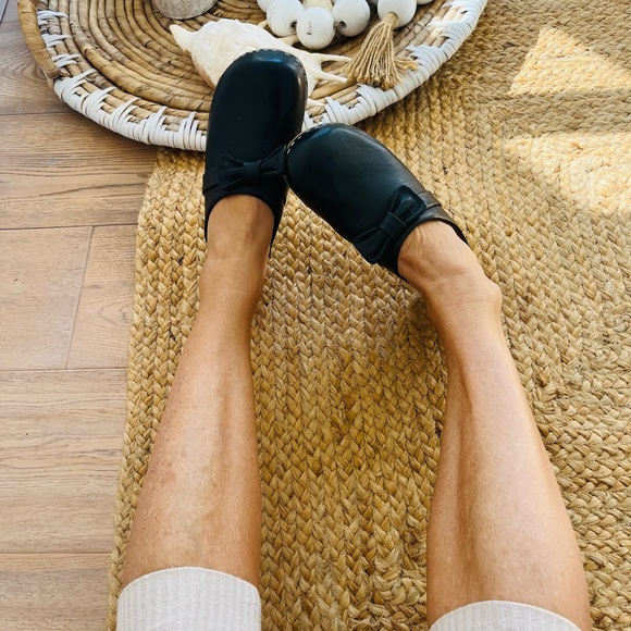 Free People Swedish Hasbeens NWT Bow Husband slip In Clog size 7.5 to 8 LOVE❤️ - Picture 8 of 16